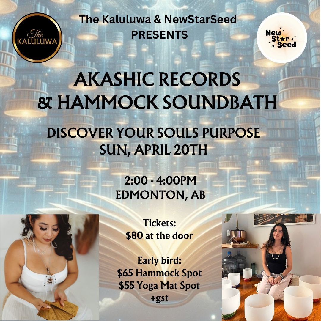 SOUL PURPOSE: Akashic Records x Hammock Sound Bath - April 20, 2025