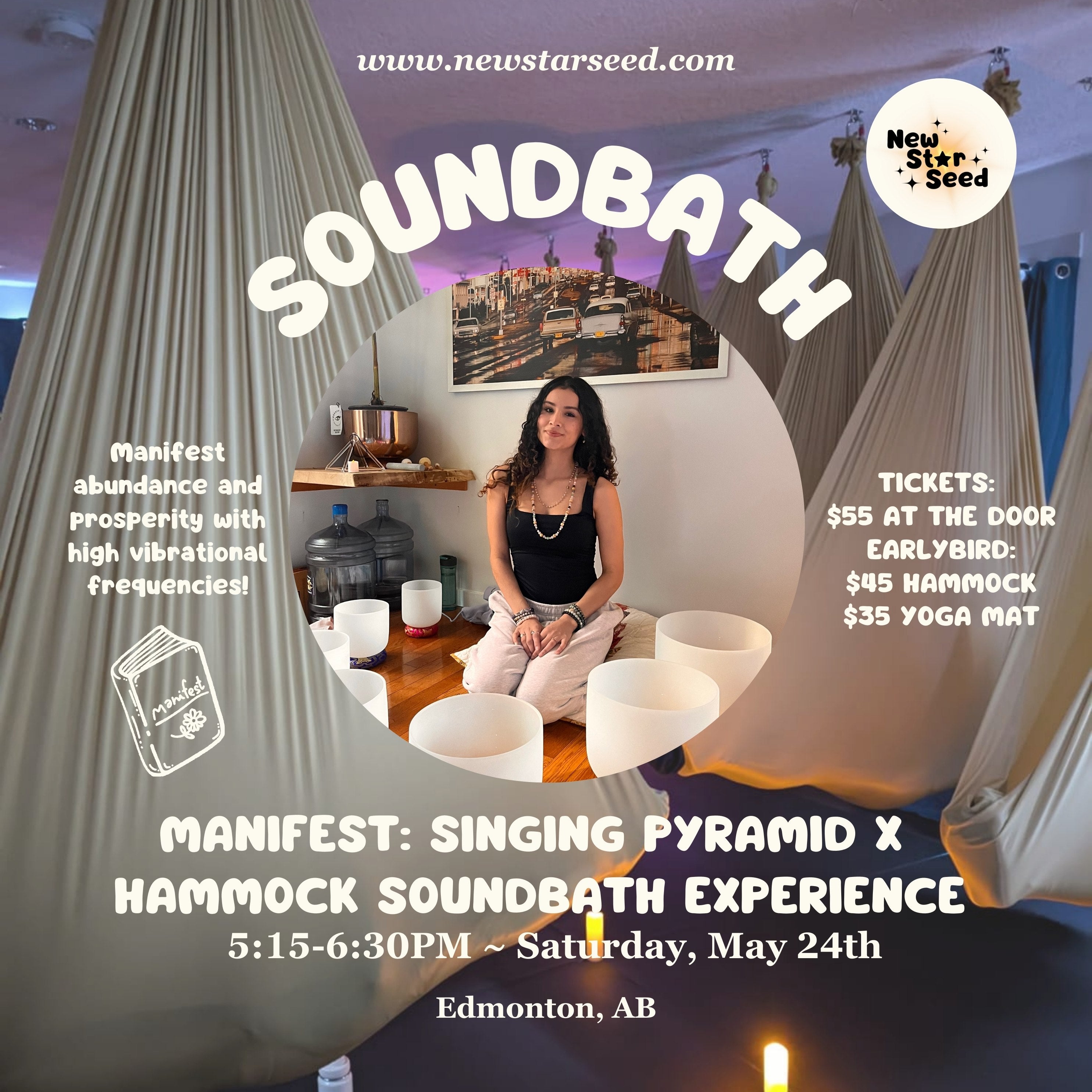 MANIFEST: Singing Pyramid x Sound Bath Hammock Experience - May 24, 2025
