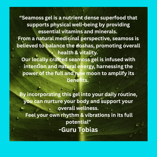 Your Sea Moss Gel: New/Full Moon Batch