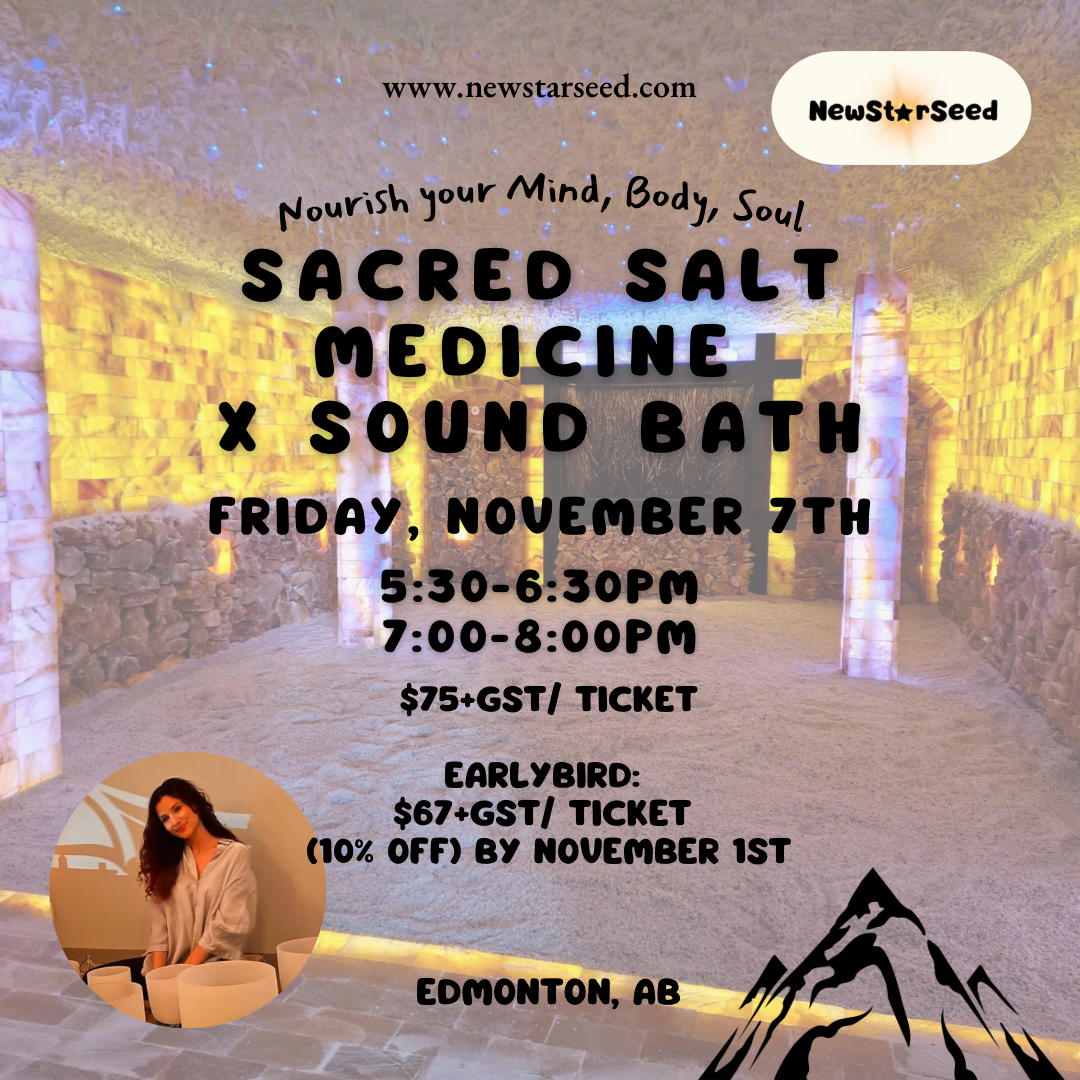 Sacred Salt Medicine x Sound Bath Evening - November 7, 2025