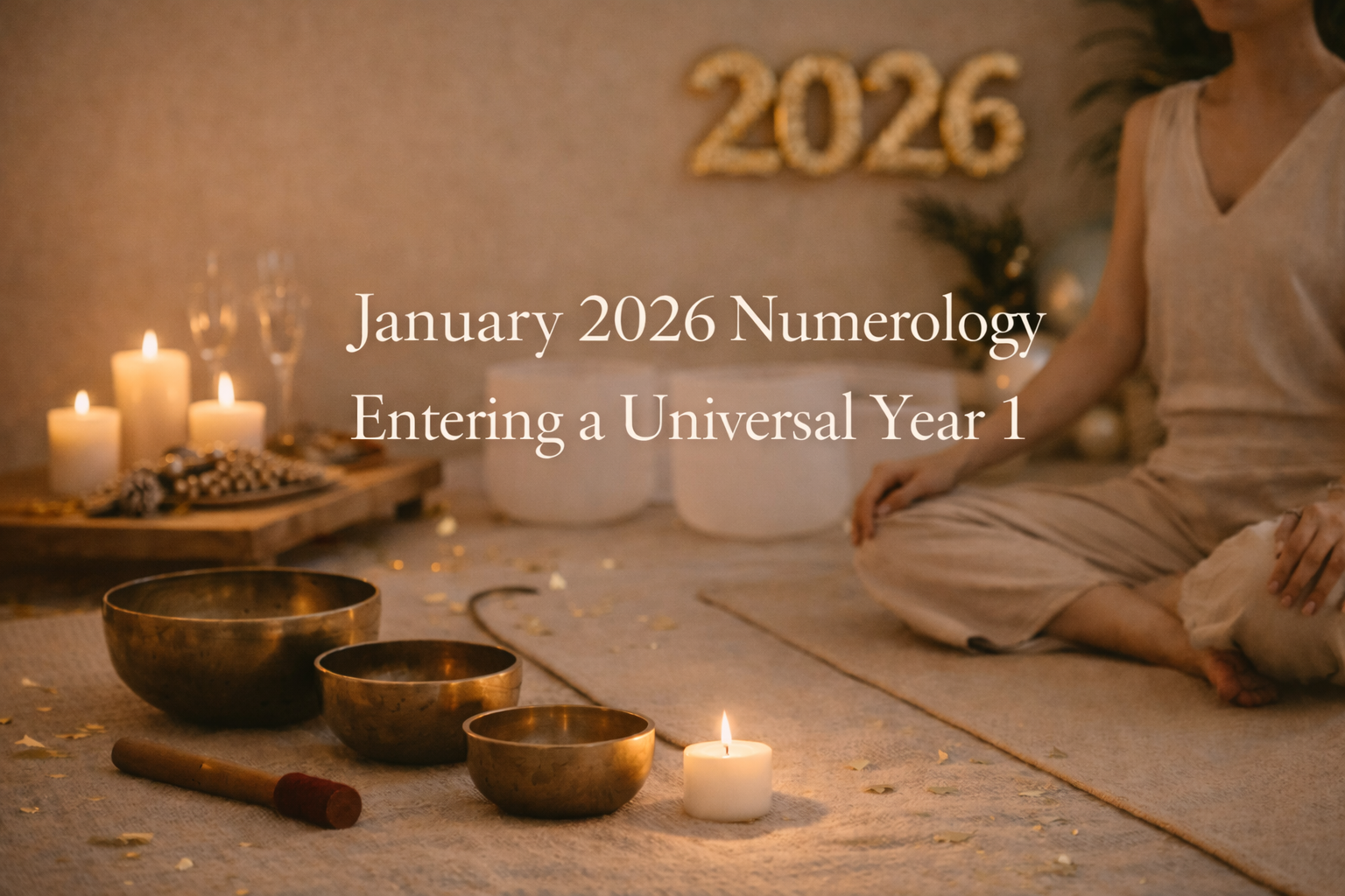 January 2026 Numerology: Entering a Universal Year 1