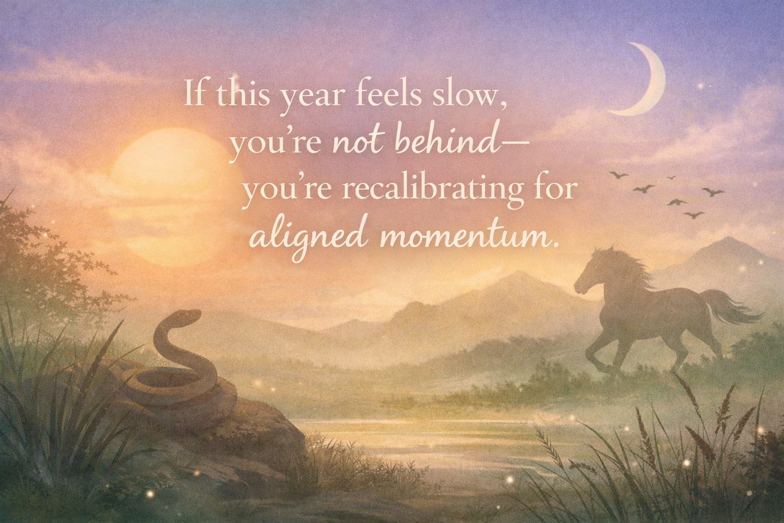 Did You Feel a Shift This New Year? A Slower Start & What’s Coming Next