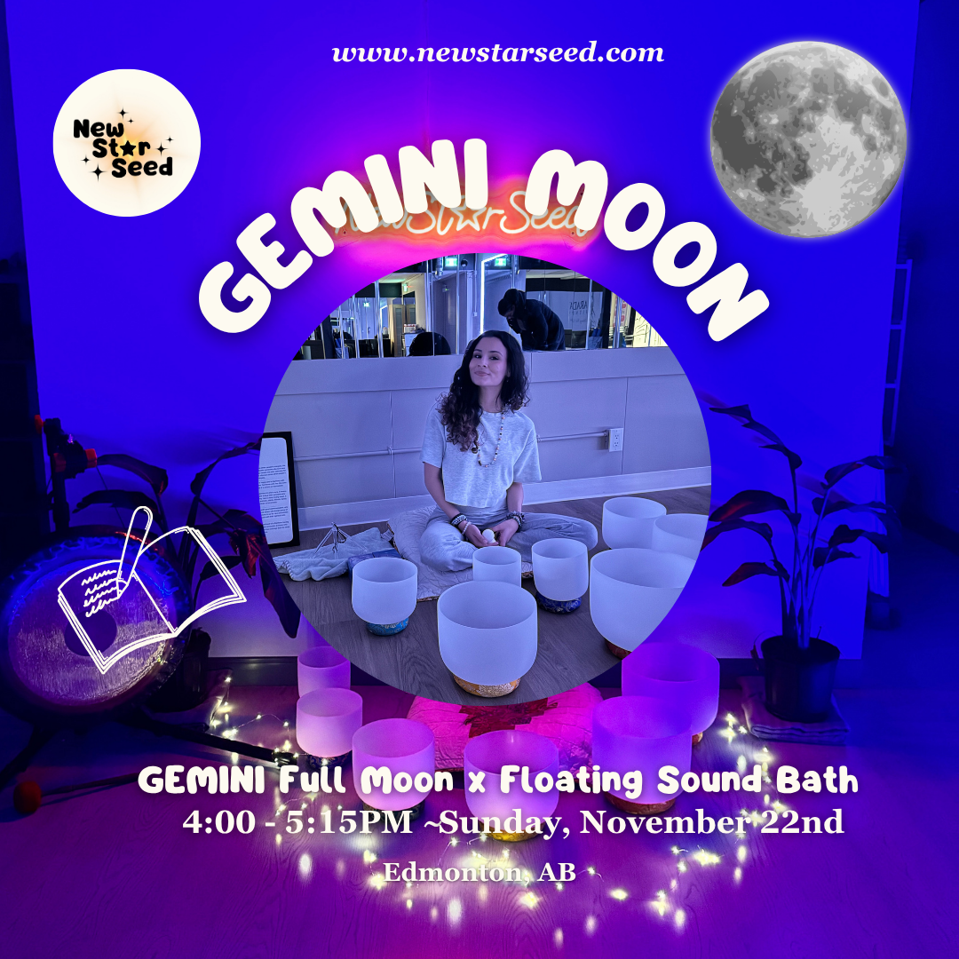 Gemini Full Moon: Throat Chakra Activation x Sound Bath Experience - November 22, 2026