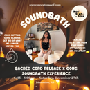 Cord Cutting Ceremony: Gong Cleanse x Hammock Sound Bath - December 27, 2025