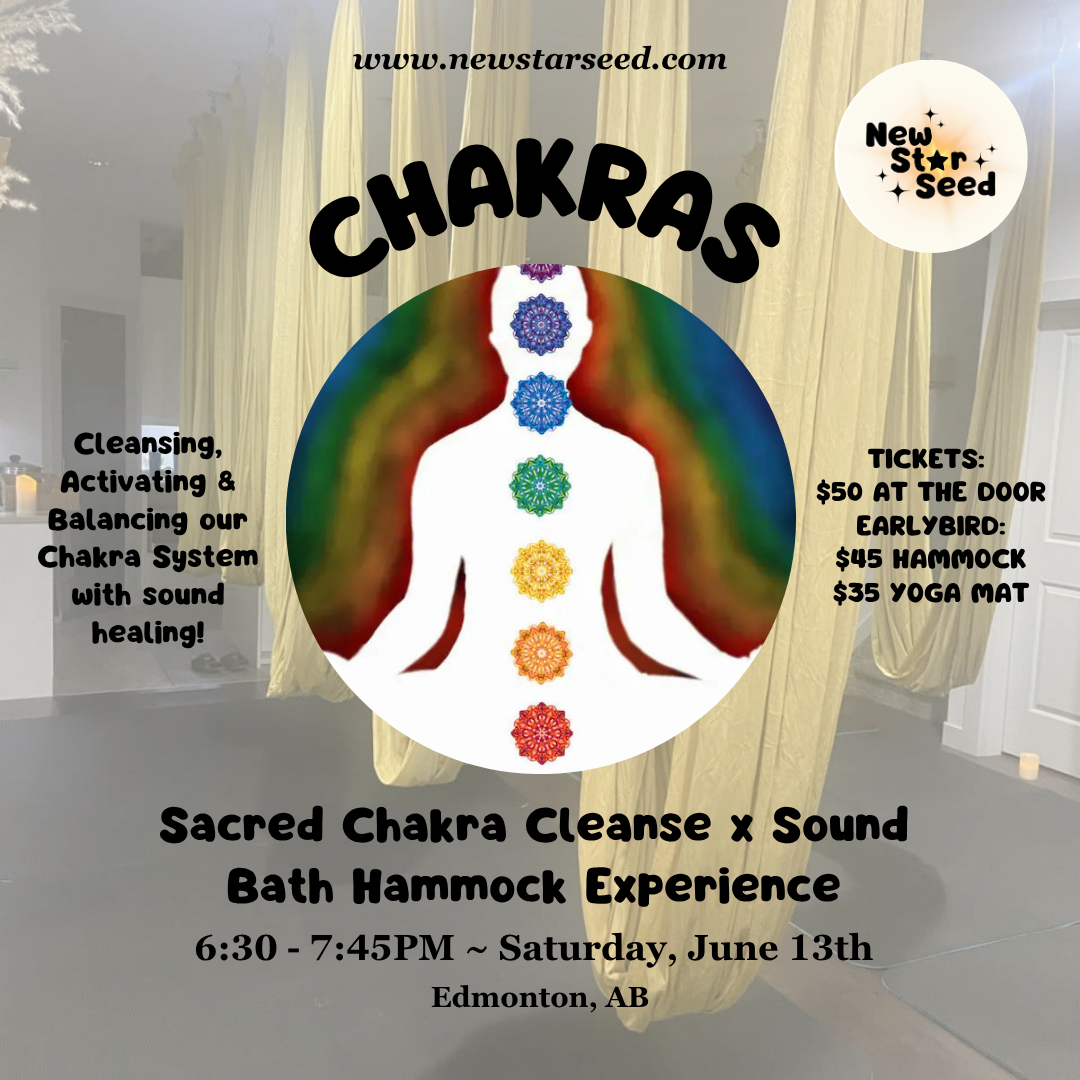 7 Chakras Cleanse x Sound Bath Hammock Experience - June 13, 2026