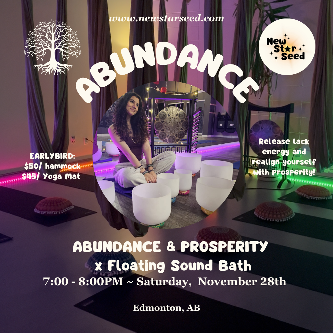 Abundance & Prosperity x Floating Sound Bath - November 28, 2026
