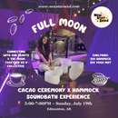 Cacao Drum Ceremony x Floating Sound Bath - July 19, 2026