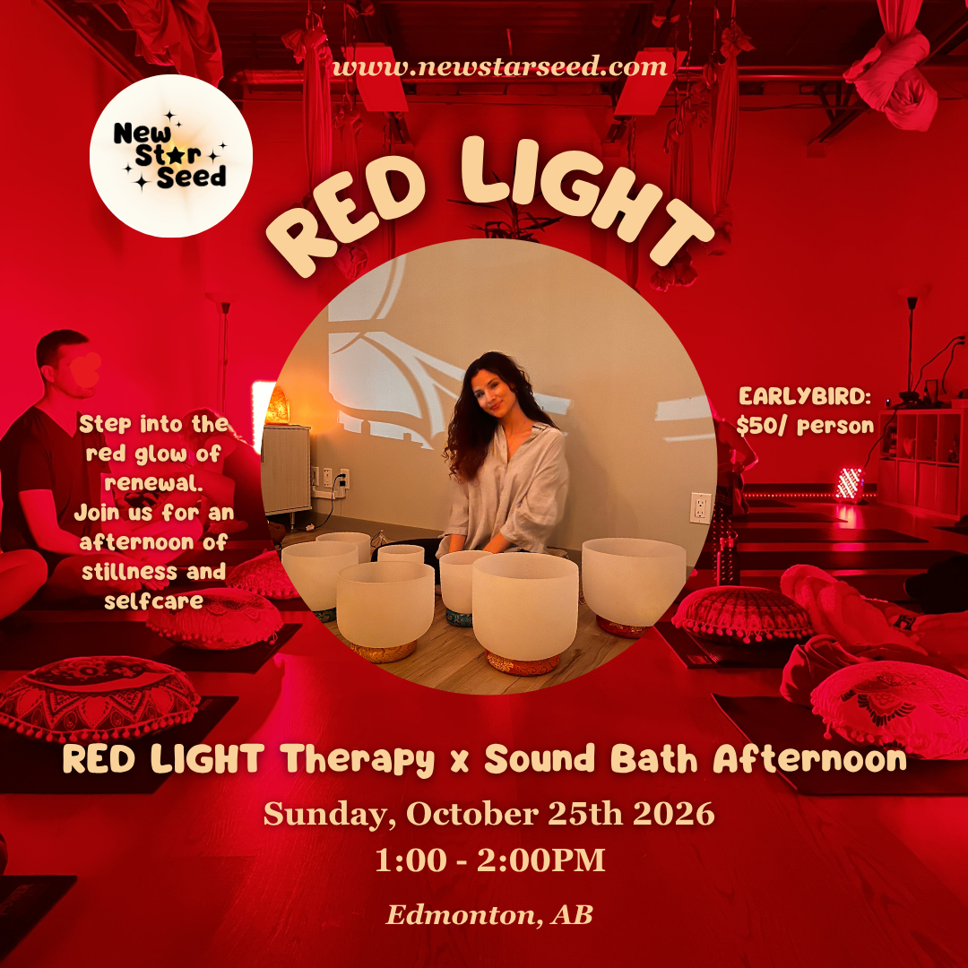 The Red Light Therapy x Sound Bath Experience -  October 25, 2026