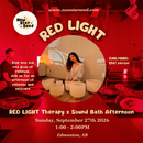 The Red Light Therapy x Sound Bath Experience - September 27, 2026