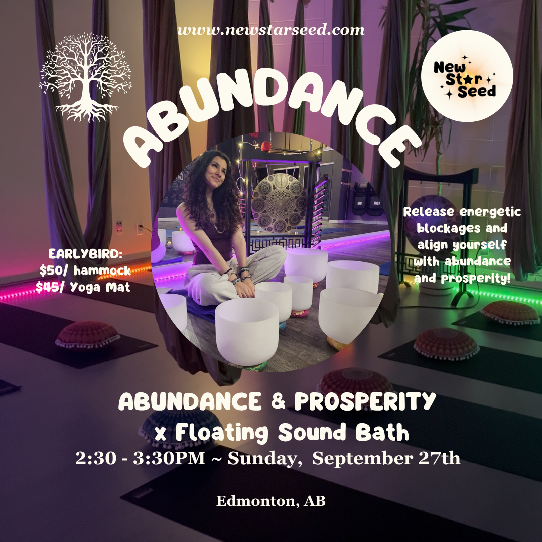 Abundance & Prosperity x Floating Sound Bath - September 27, 2026
