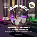 Abundance & Prosperity x Floating Sound Bath - September 27, 2026