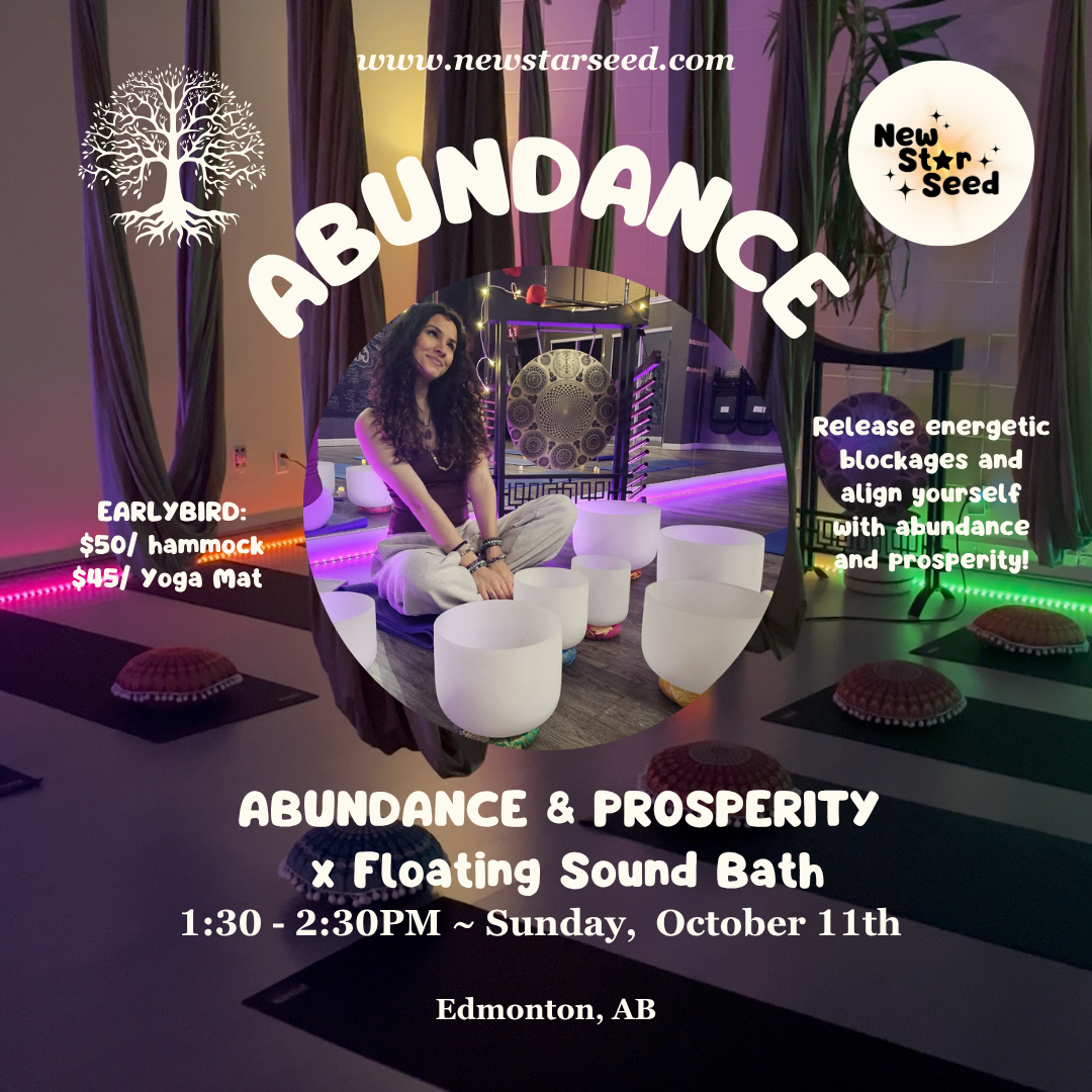 Abundance & Prosperity x Floating Sound Bath - October 11, 2026