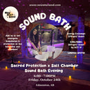 Sacred Shield x Salt Chamber Sound Bath - October 24, 2025