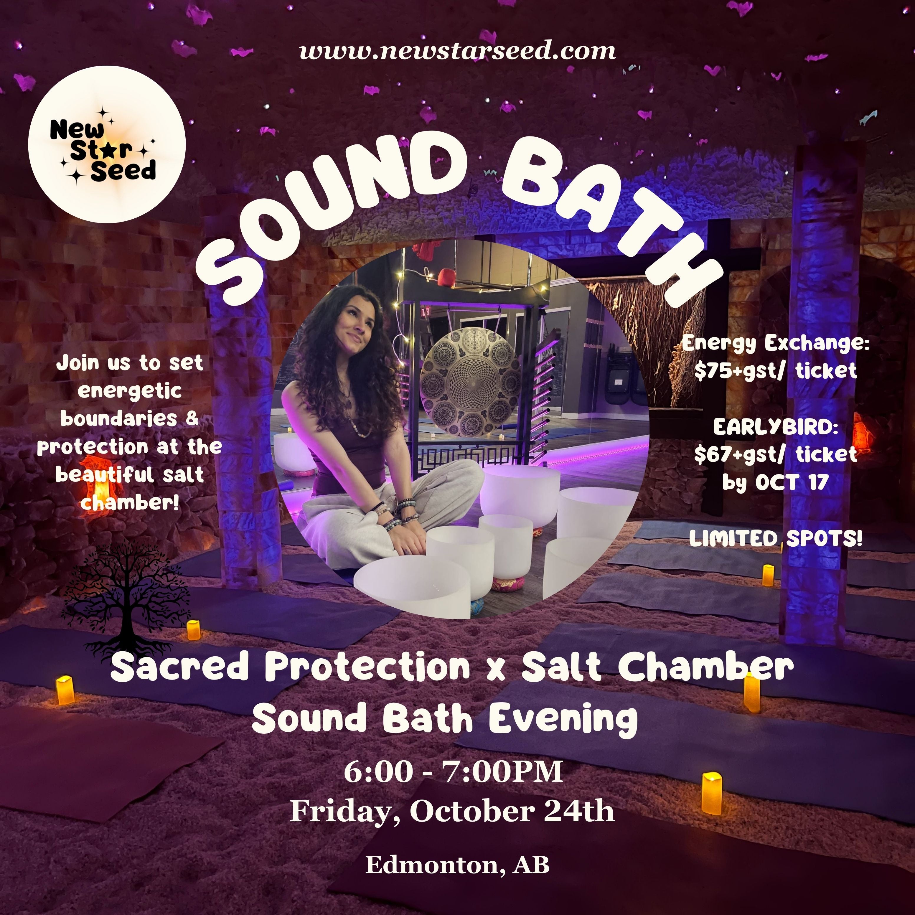 Sacred Shield x Salt Chamber Sound Bath - October 24, 2025