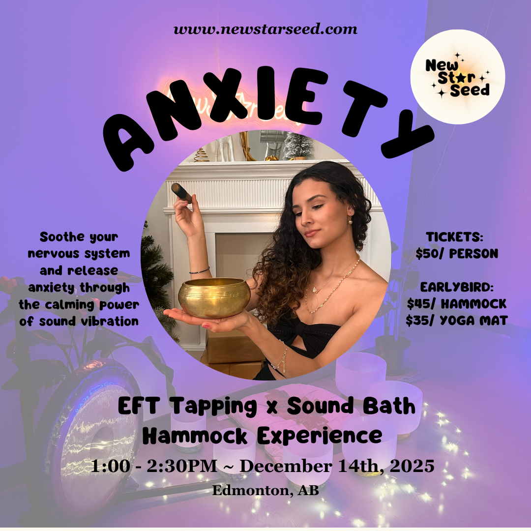 Anxiety Release: EFT Tapping x Sound Bath Hammock Experience - December 14, 2025