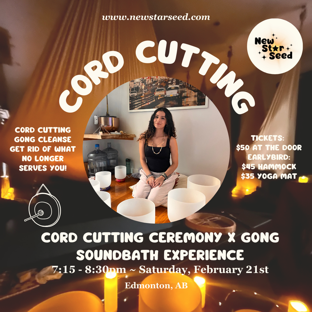 Cord Cutting Ceremony: Gong Cleanse x Hammock Sound Bath - February 21, 2026
