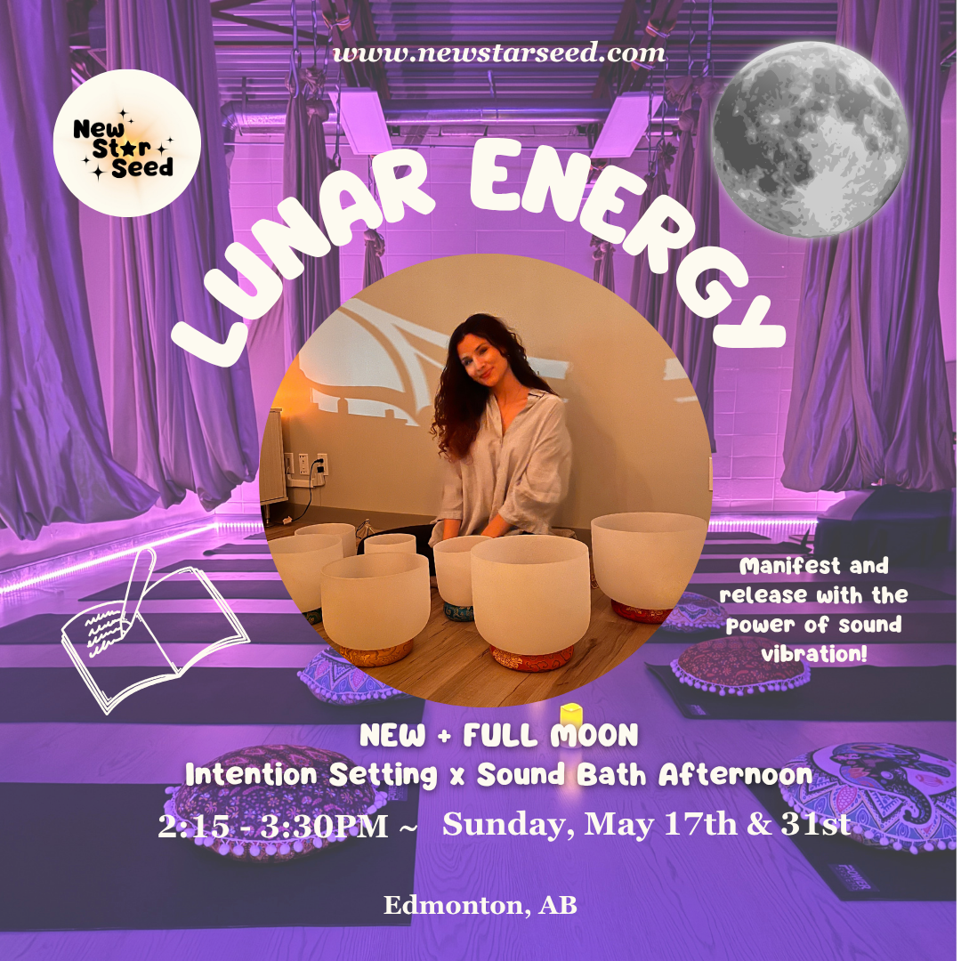 New/Full Moon: Intention Setting x Sound Bath - May 17 & 31, 2026