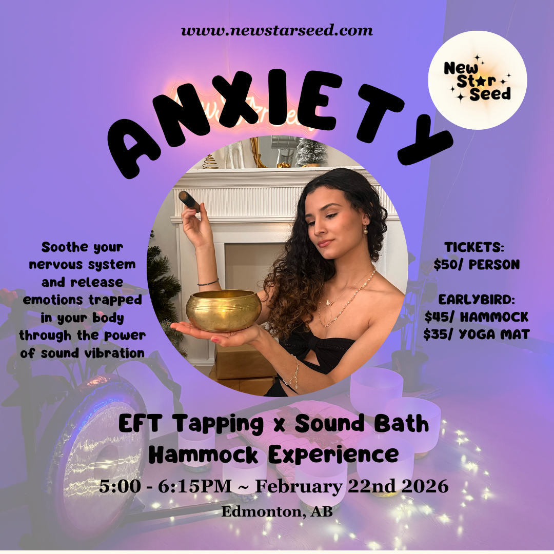 Anxiety Release: EFT Tapping x Sound Bath Hammock Experience - February 22, 2026