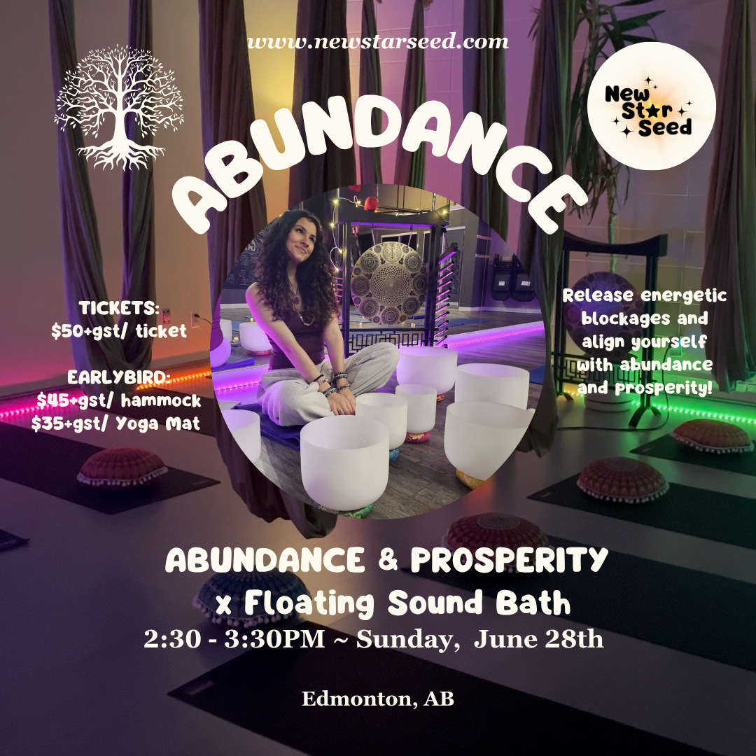 Abundance & Prosperity x Floating Sound Bath - June 28, 2026
