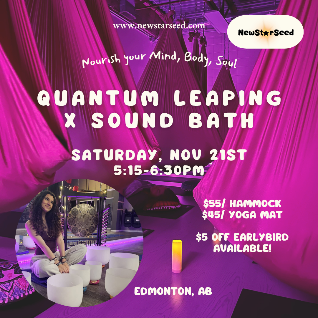 Quantum Leaping x Sound & Gong Bath Experience - November 21, 2026