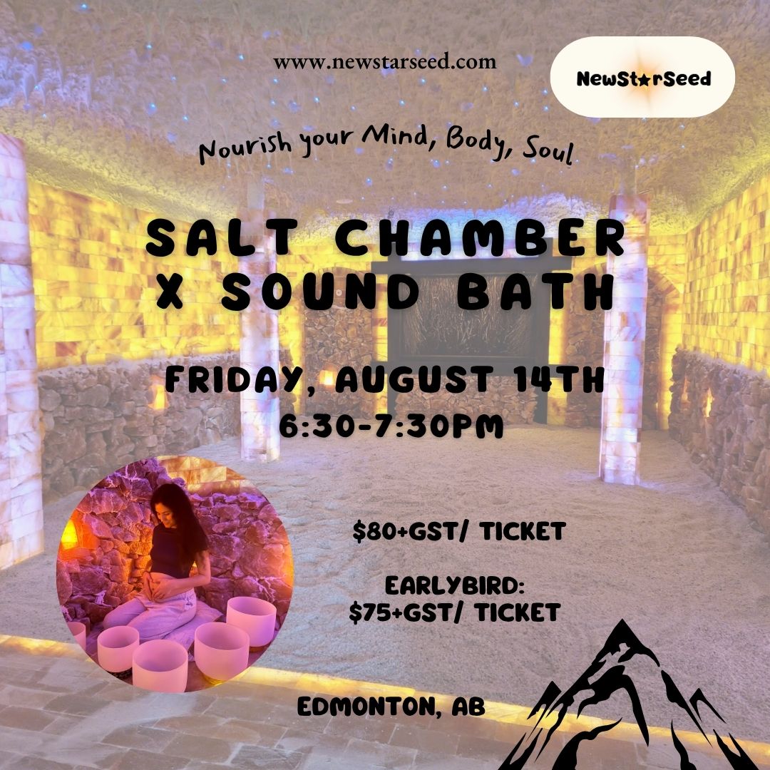 Salt Chamber Therapy x Sound Bath Evening - August 14, 2026