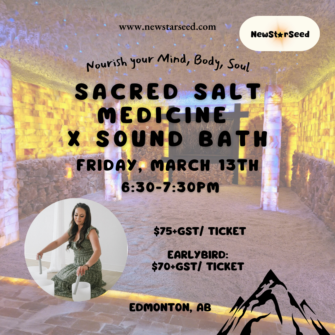 Sacred Salt Medicine x Sound Bath Evening - March 13, 2026