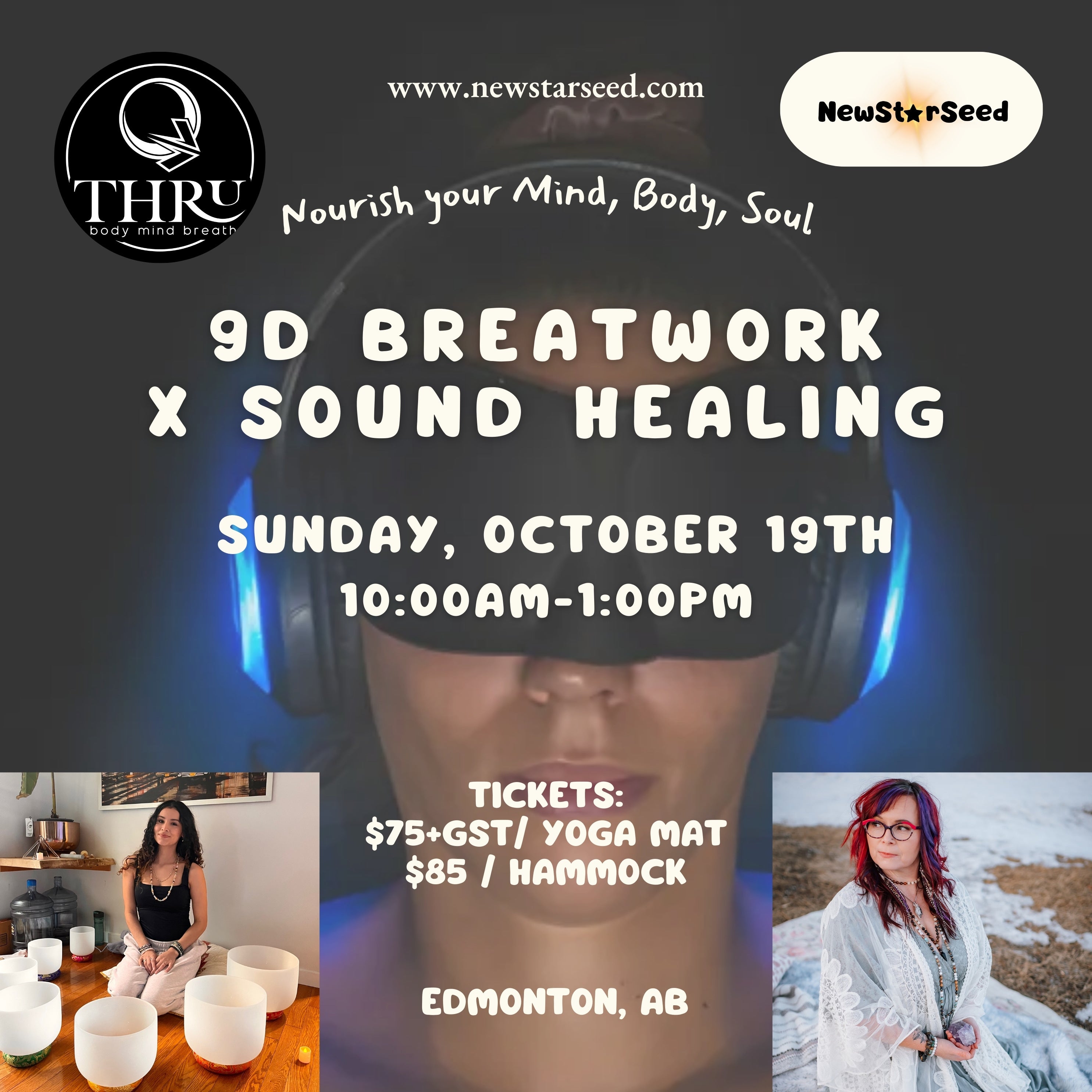 9D Breathwork x Sound Bath - October 19, 2025