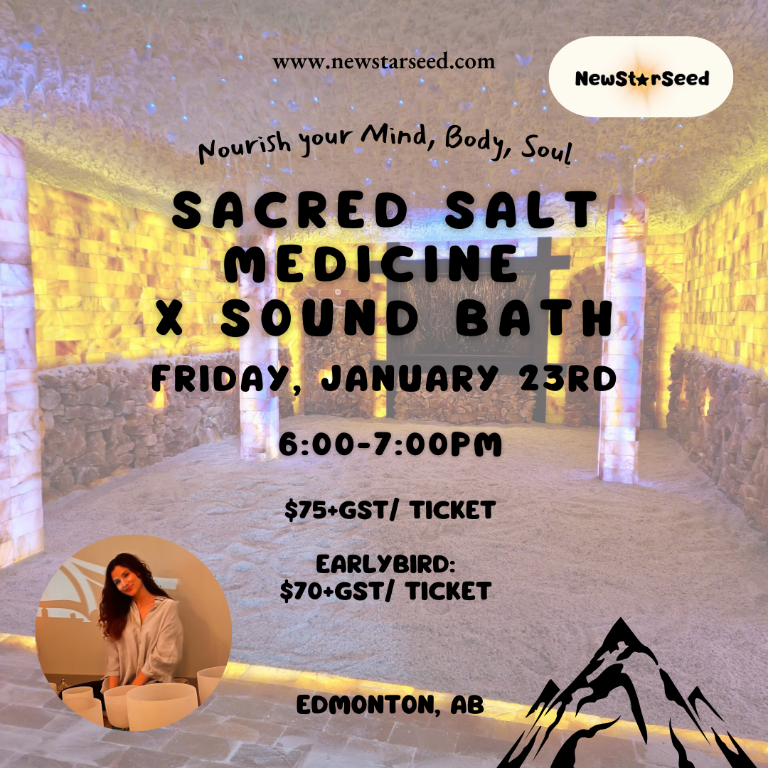 Sacred Salt Medicine x Sound Bath Evening - January 23, 2026