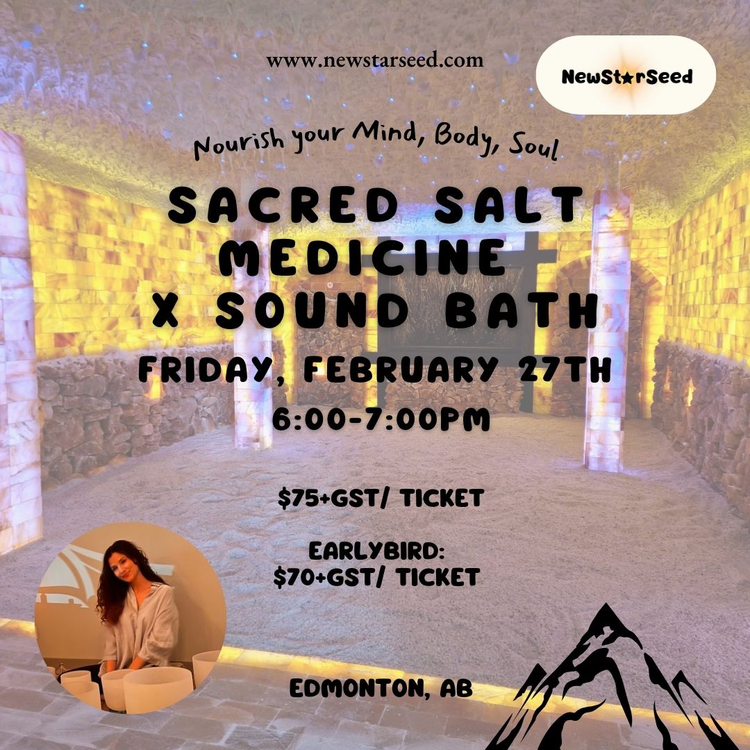 Sacred Salt Medicine x Sound Bath Evening - February 27, 2026