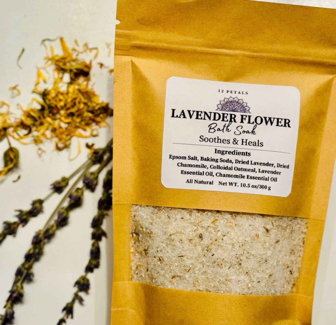 12 Petals - Lavender Flower Soak