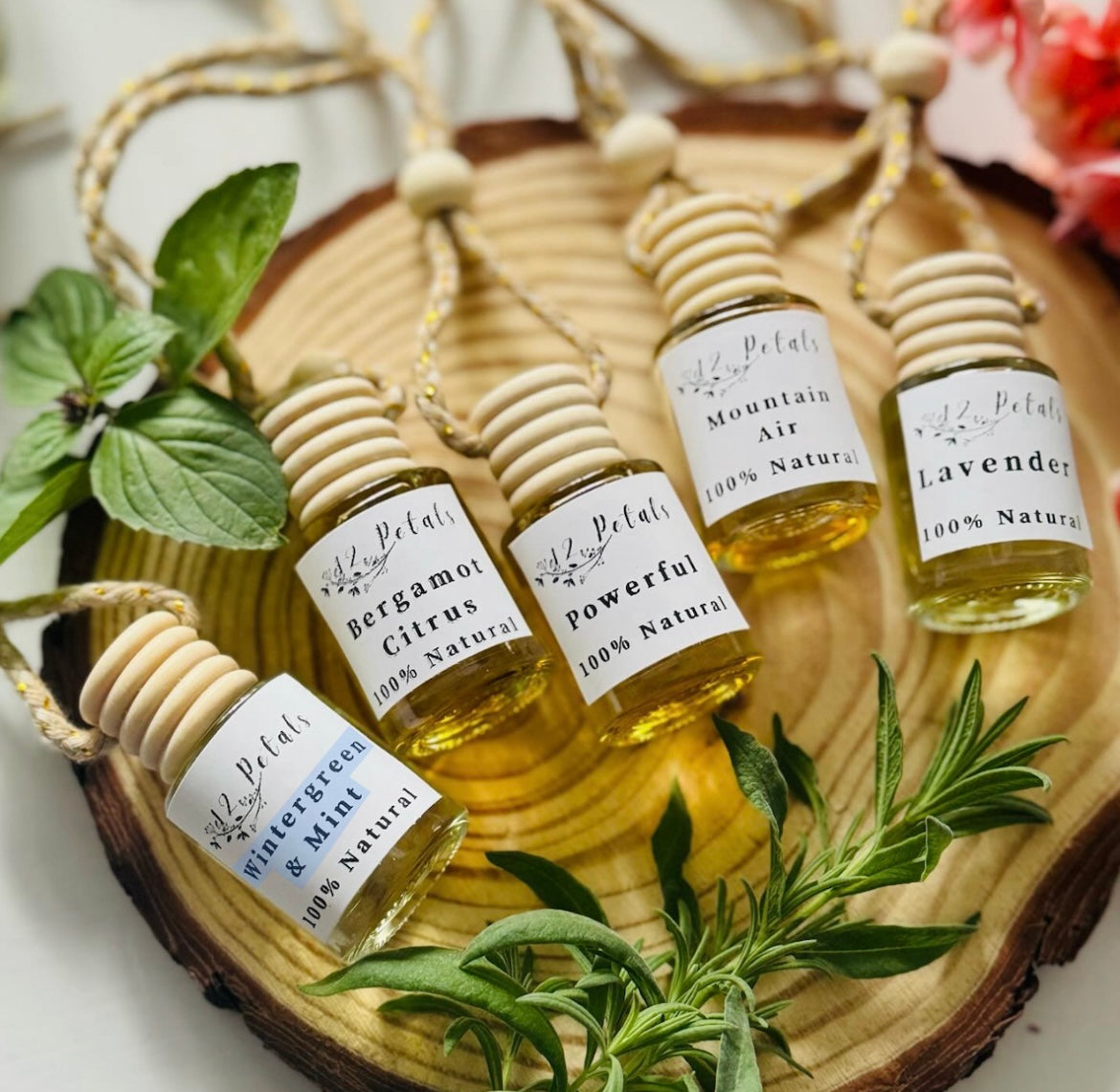 12 Petals - Aromatherapy Car Diffusers