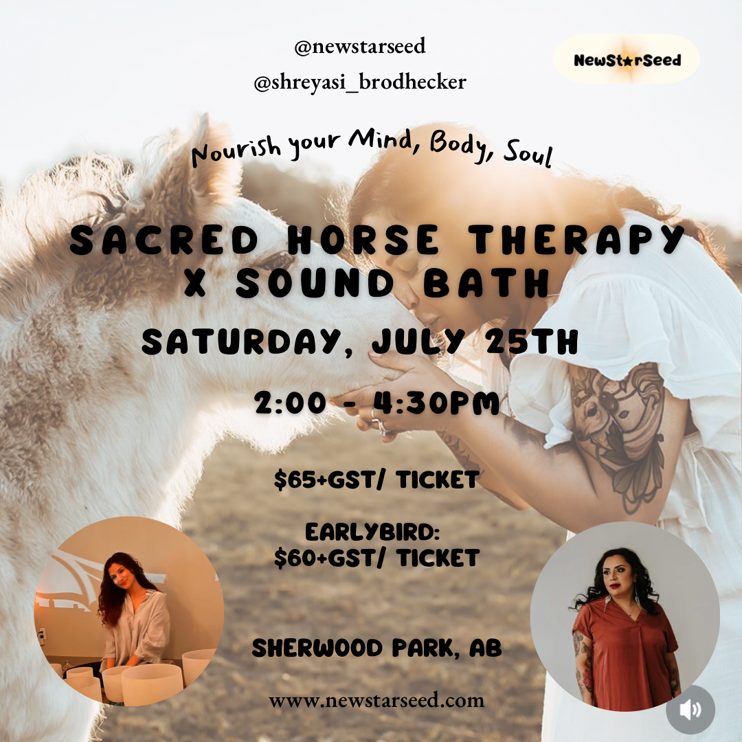 Sacred Horse Therapy x Sound Bath - July 25 2026