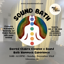 Sacred Chakra Cleanse x Sound Bath Hammock Experience - November 23, 2025