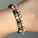 Bamboo Leaf Agate Bracelet