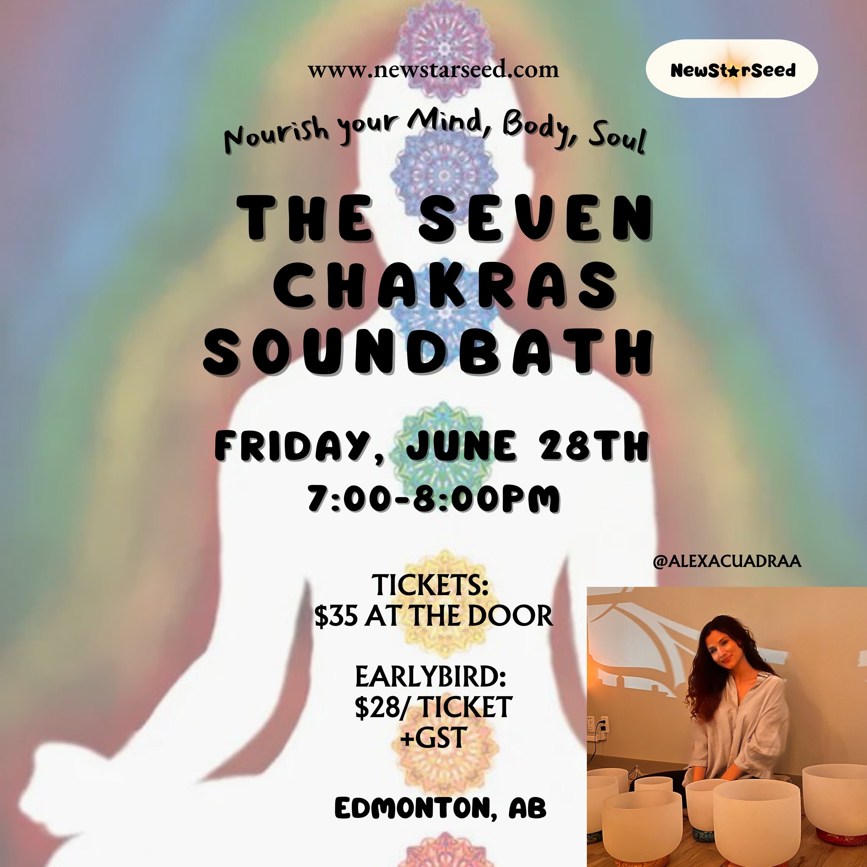 7 Chakras Cleanse: Tuning Forks x Sound Bath Evening - June 28, 2024