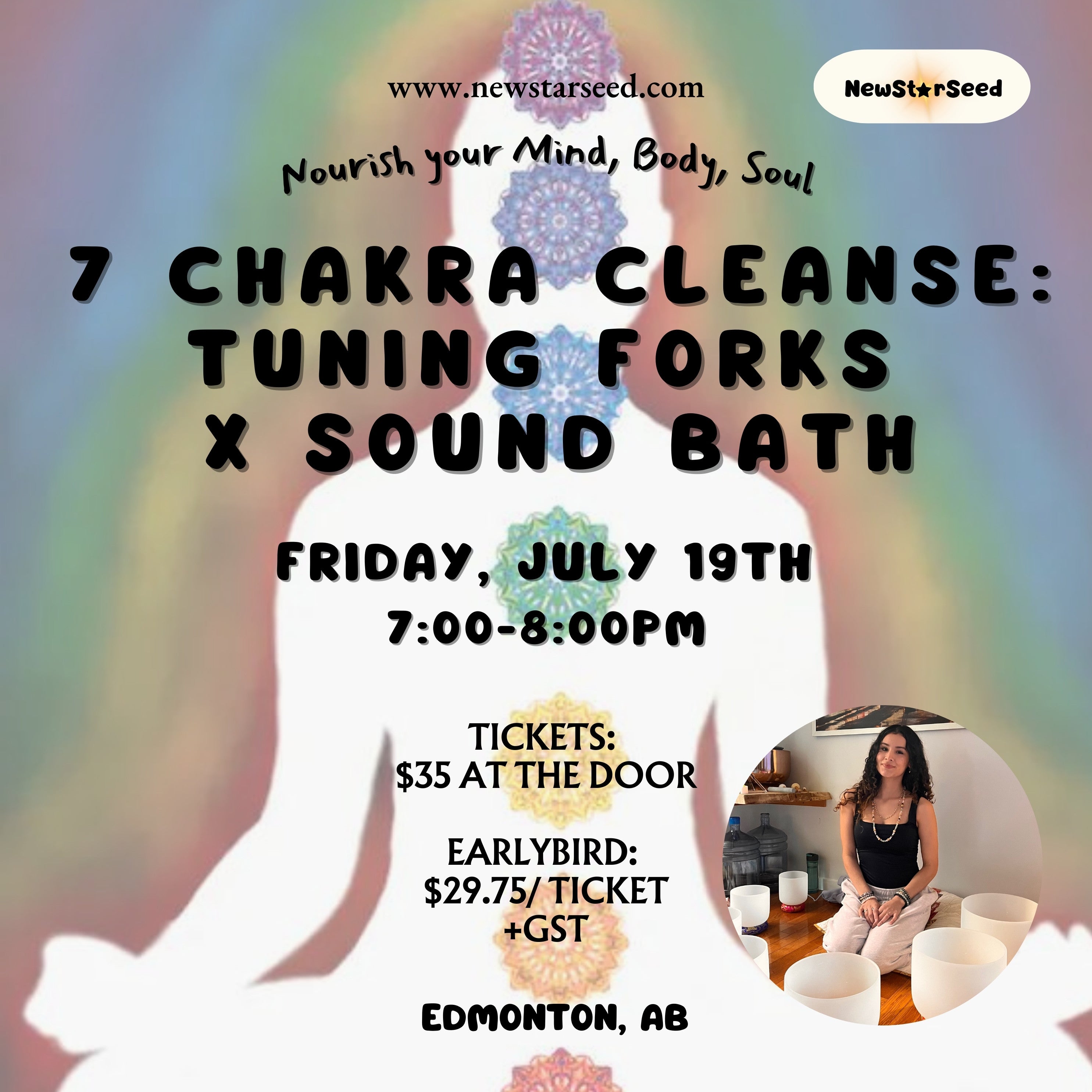 7 Chakra Cleanse: Tuning Forks x Sound Bath Evening - July 19, 2024