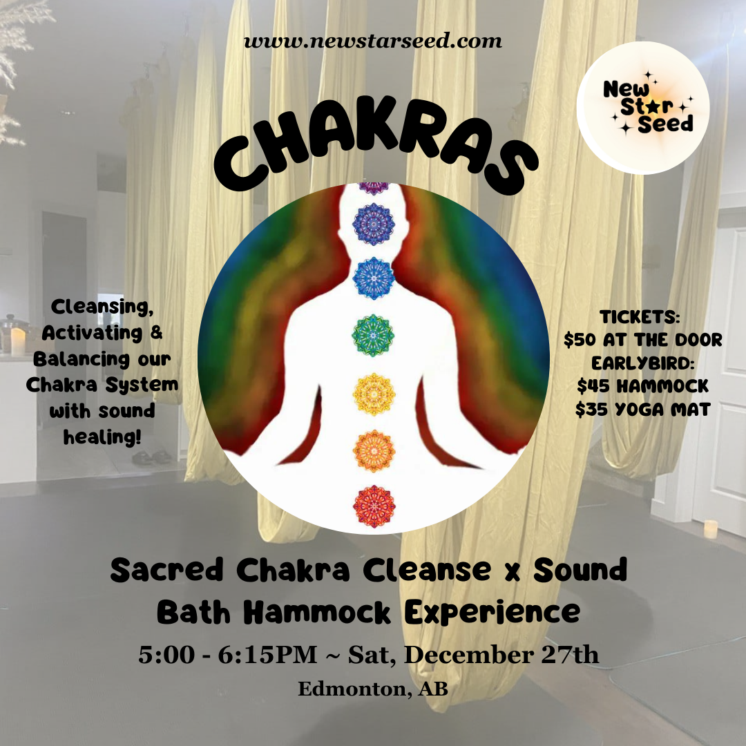 7 Chakras Cleanse x Sound Bath Hammock Experience - December 27, 2025