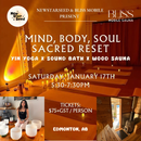 SACRED RESET: Yin Yoga x Wood Sauna x Sound Bath - January 17, 2026