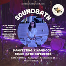 MANIFEST x Sound Bath Hammock Experience - September 21, 2024