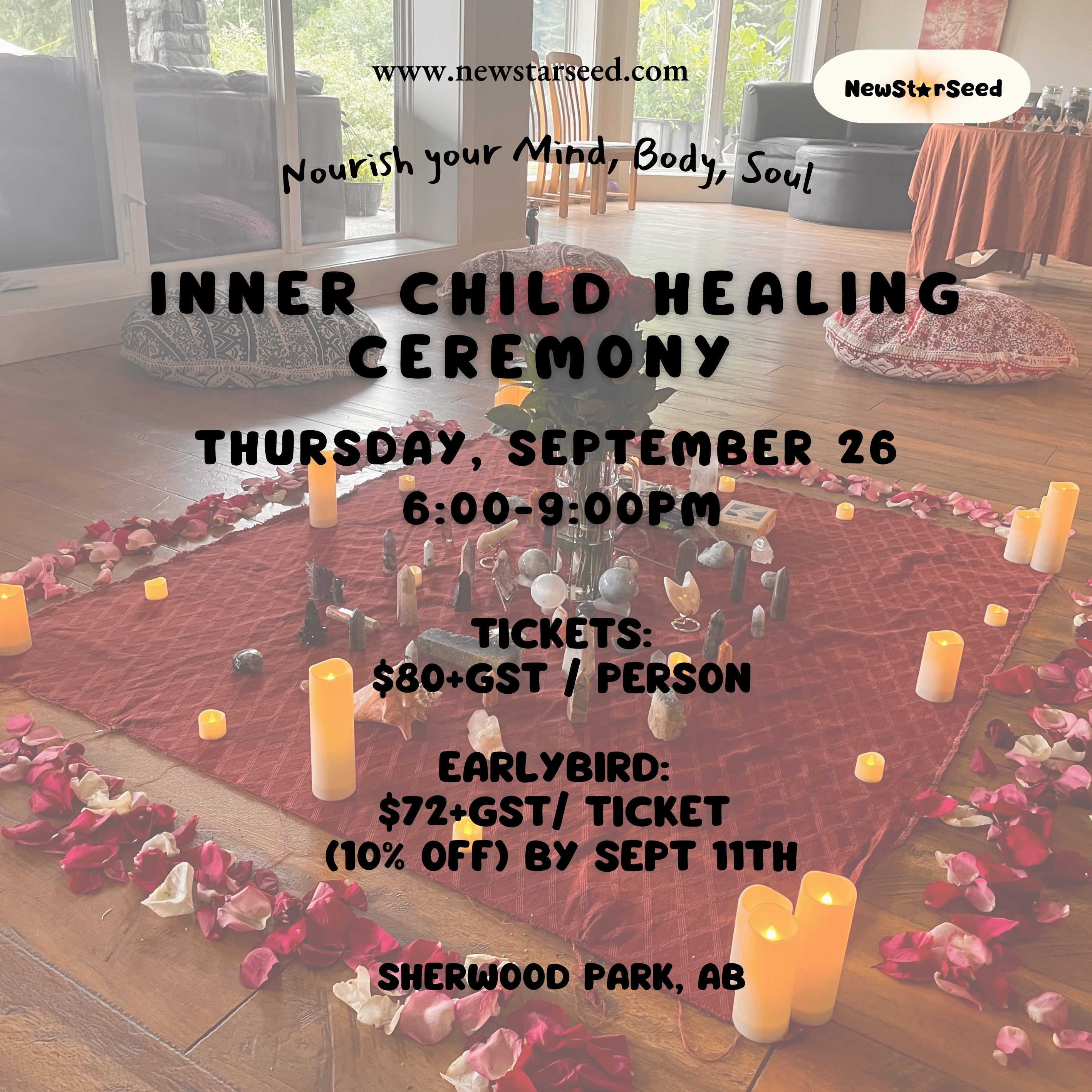 Inner Child Healing Ceremony - September 26, 2024