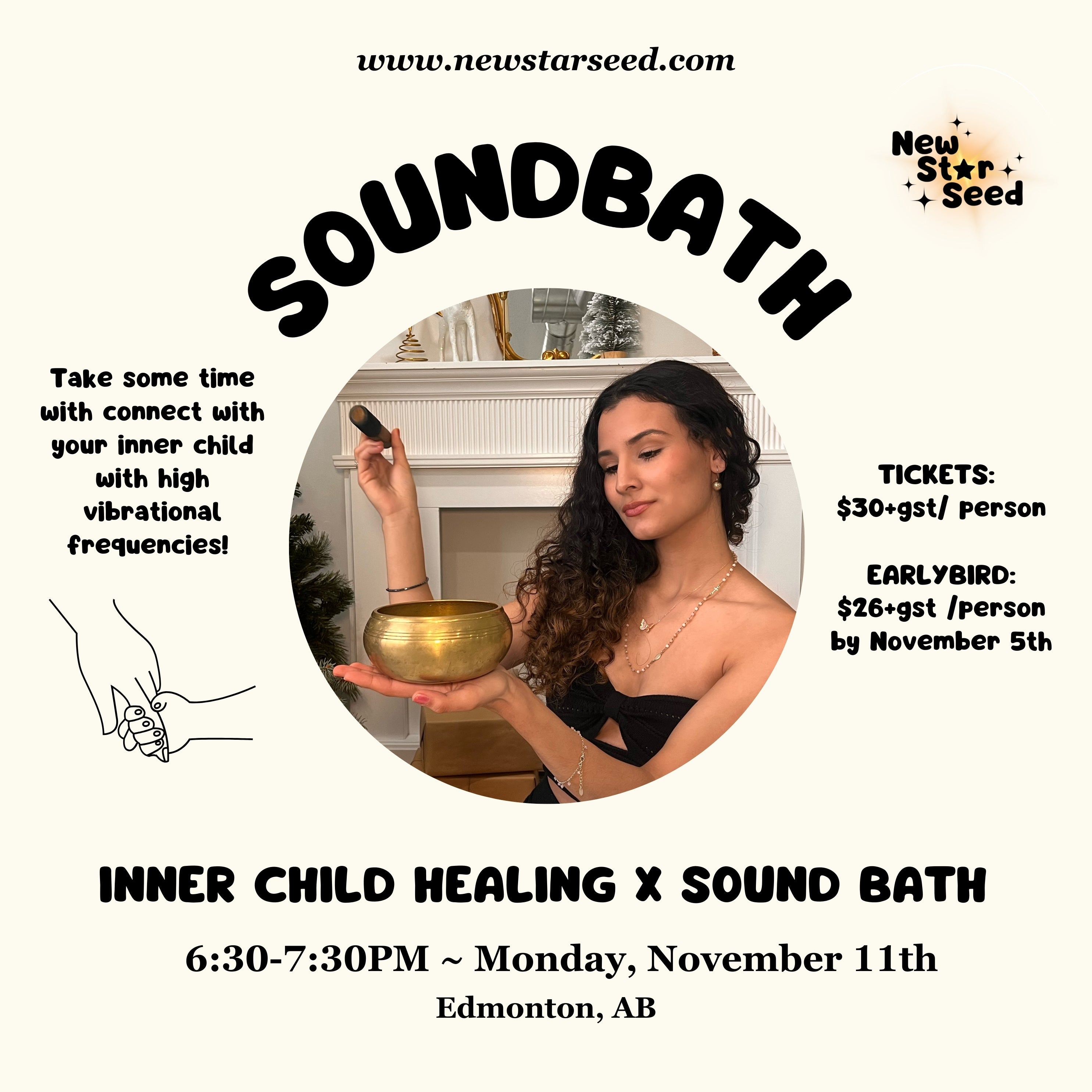 Inner Child Healing x Sound Bath Evening - November 11, 2024