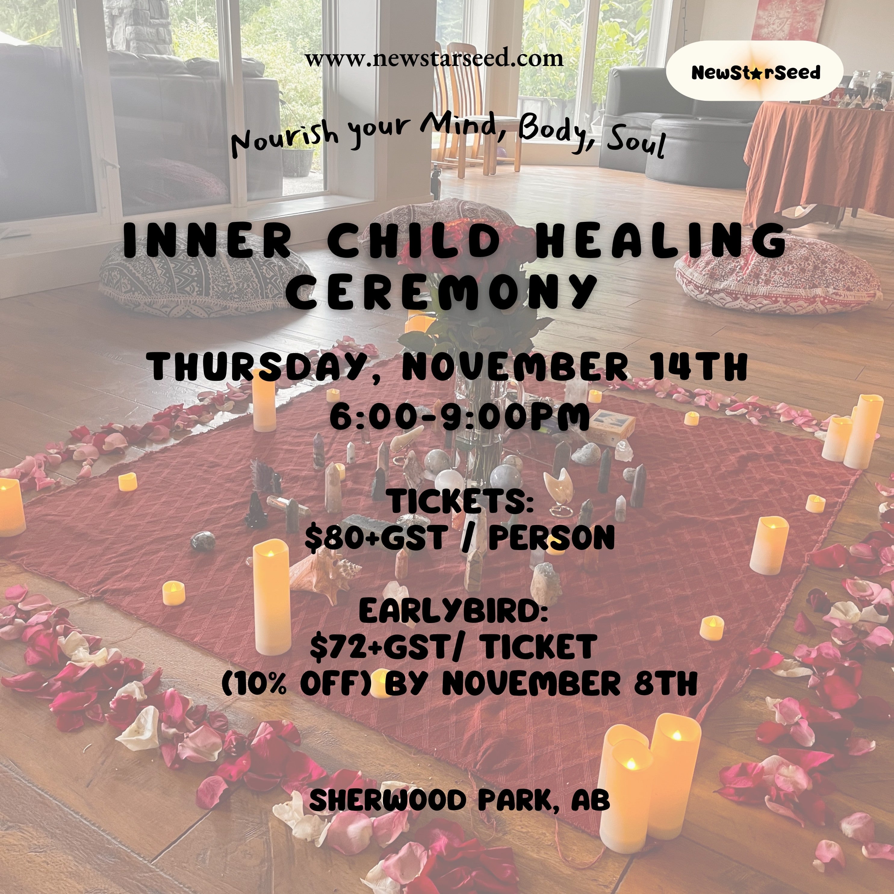 Inner Child Healing Ceremony - November 14, 2024