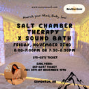 Salt Chamber Therapy x Sound Bath Evening - November 22, 2024