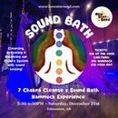 7 Chakras Cleanse x Sound Bath Hammock Experience - December 21, 2024