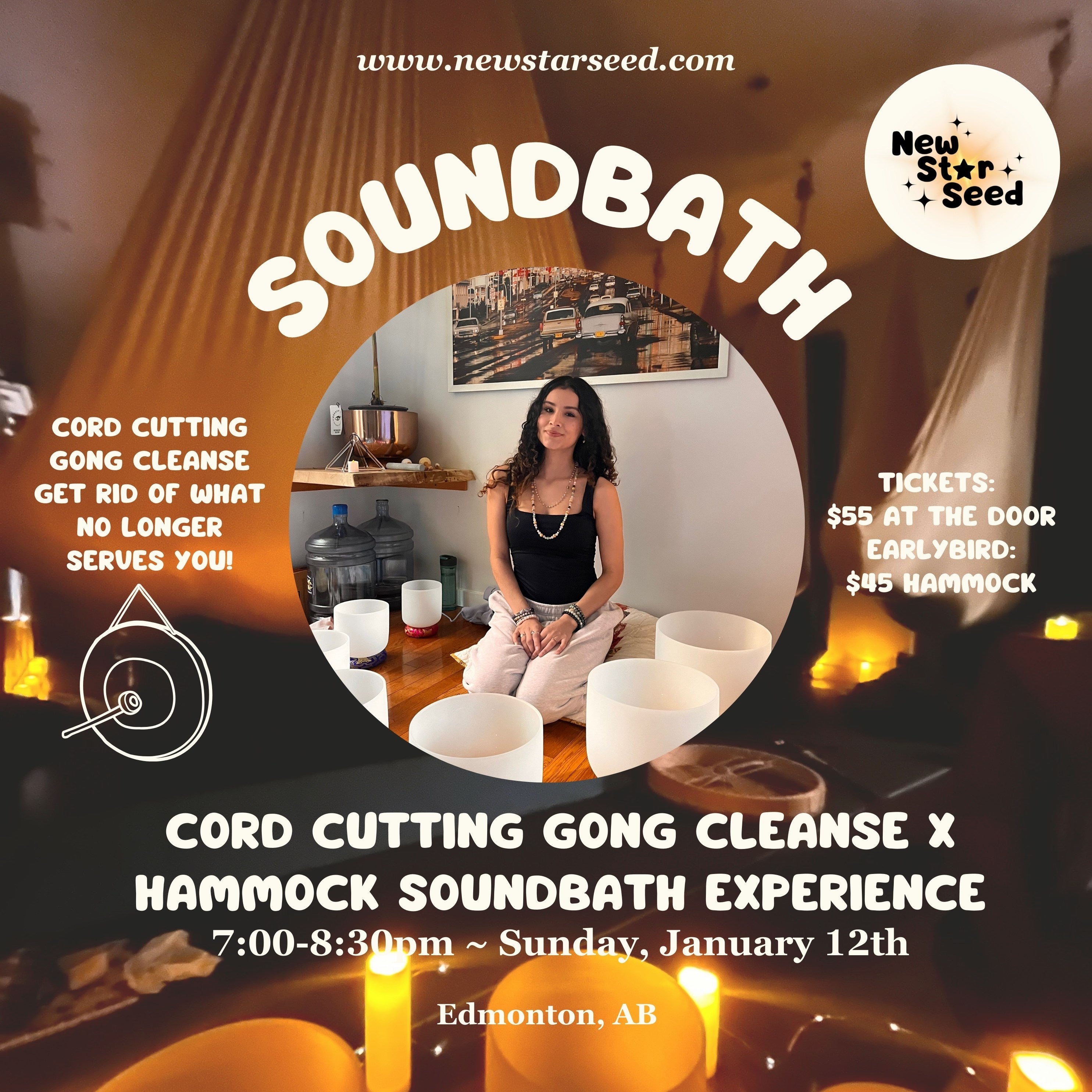 Cord Cutting Ceremony: Gong Cleanse x Sound Bath - January 12, 2025