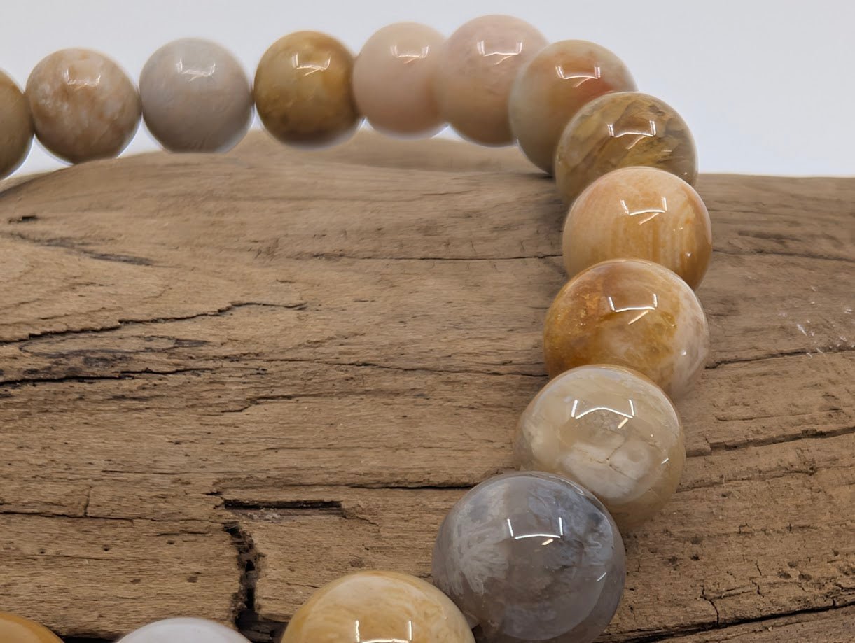 Coral Jade Bracelet