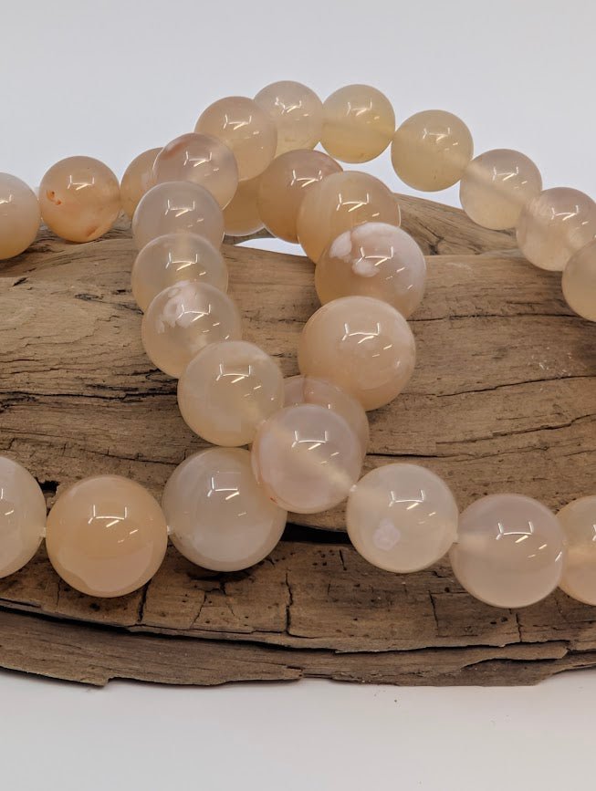 Flower Agate Bracelet