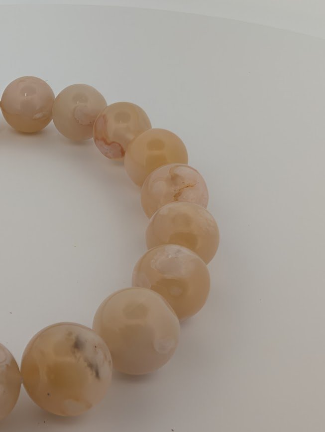 Flower Agate Bracelet
