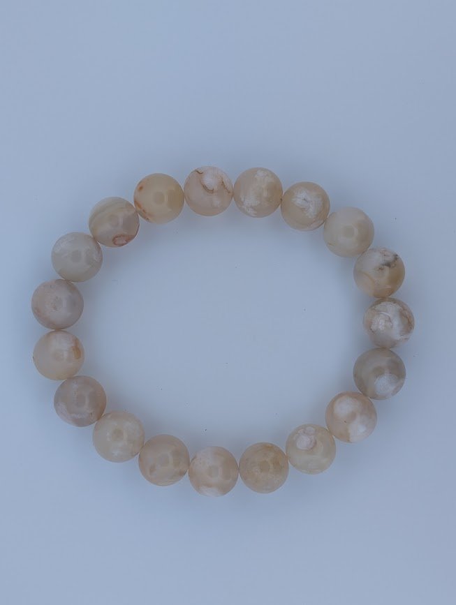Flower Agate Bracelet