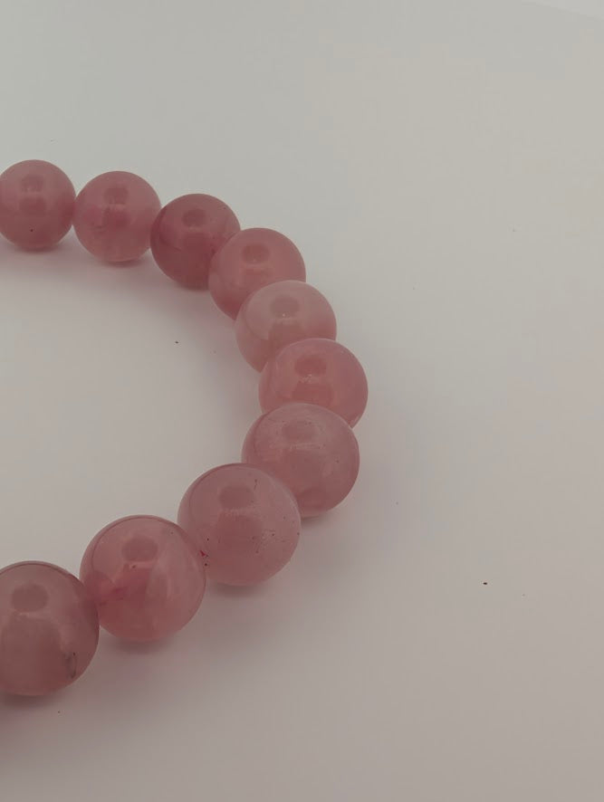 Lavender Rose Quartz Bracelet